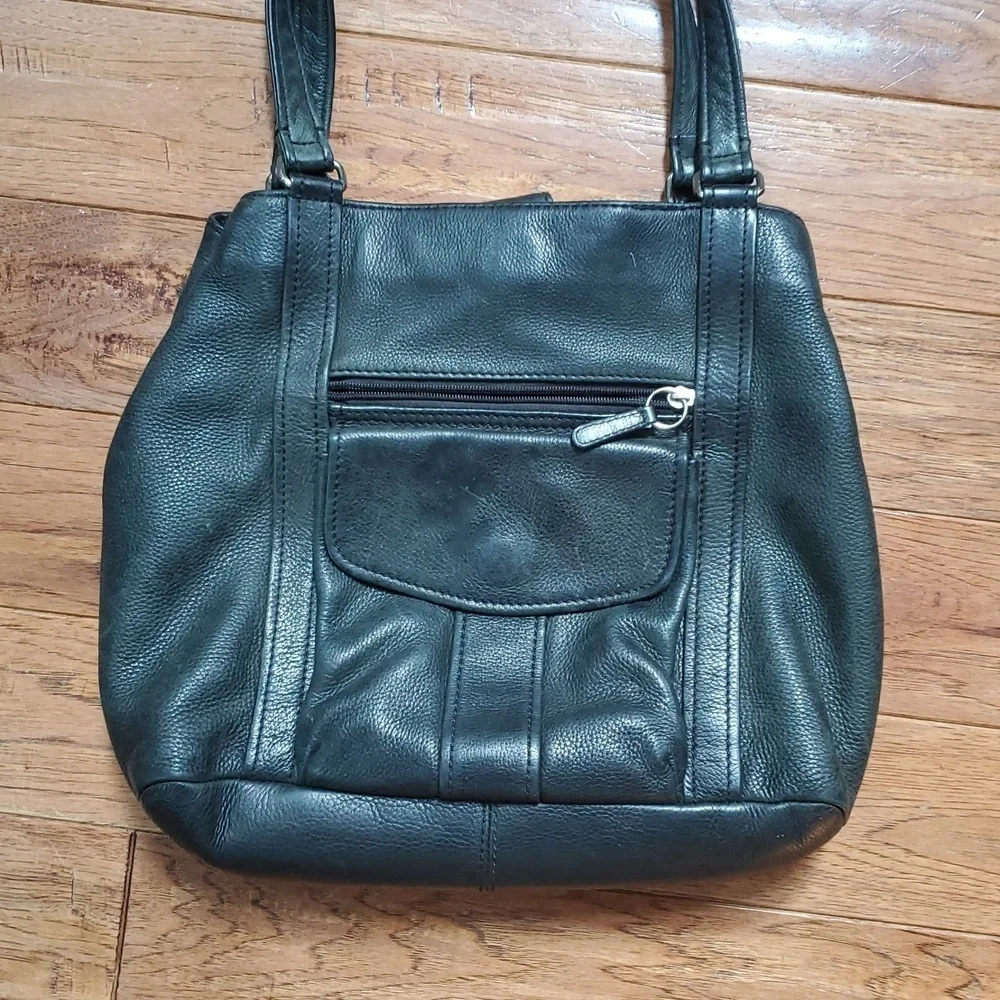 Fossil 90's Vintage Black Tote Bag